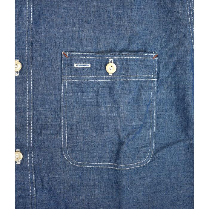 DELUXEWARE（デラックスウエア） シャツ ZEBRA.CHAMBRAY REAL VINTAGE