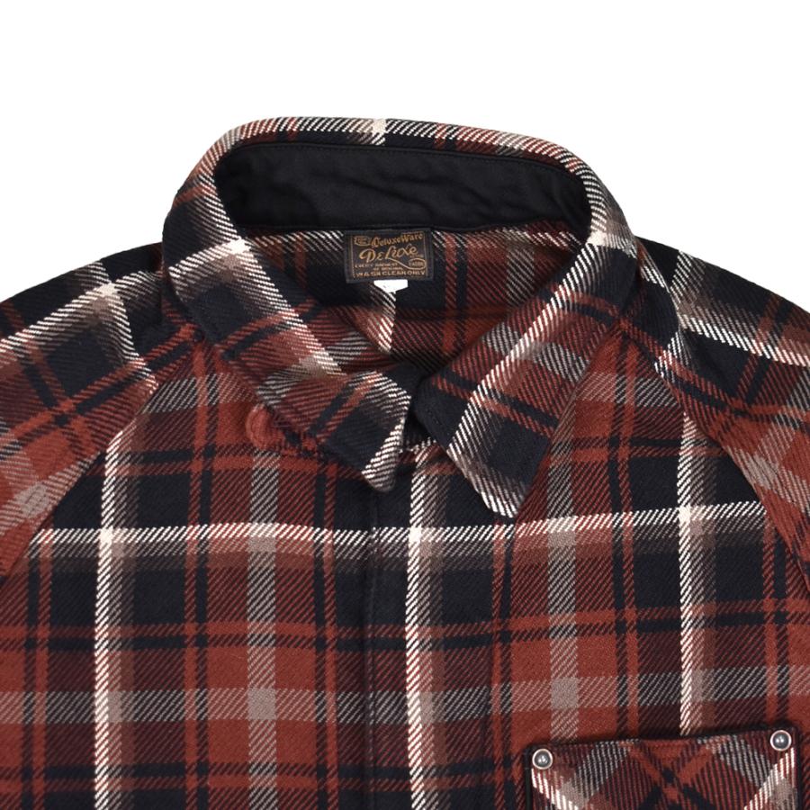 DELUXEWARE デラックスウエア ネルシャツ DELUXE STYLE SHIRT DELUXEWARE デラックスウエア ネルシャツ DELUXE STYLE SHIRT