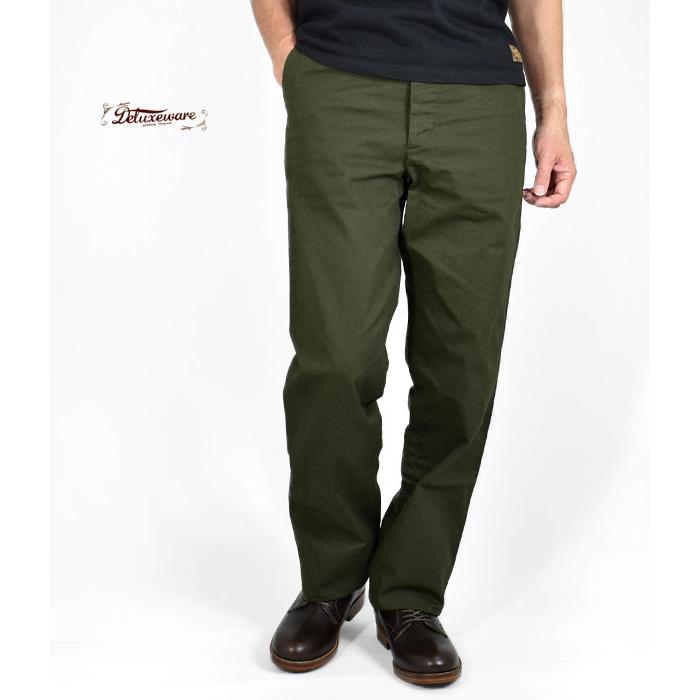 DELUXEWARE デラックスウエア チノパンツ 46-CHINO TROUSERS DELUXEWARE デラックスウエア チノパンツ 46-CHINO TROUSERS
