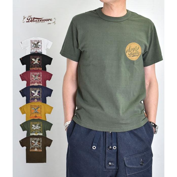 DELUXEWARE デラックスウエア tシャツ 半袖Tシャツ LEGIT QUALITY 
