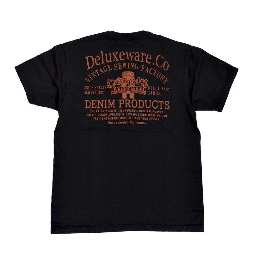 DELUXEWARE（デラックスウエア） DELUXEWARE tシャツ 半袖プリントT 
