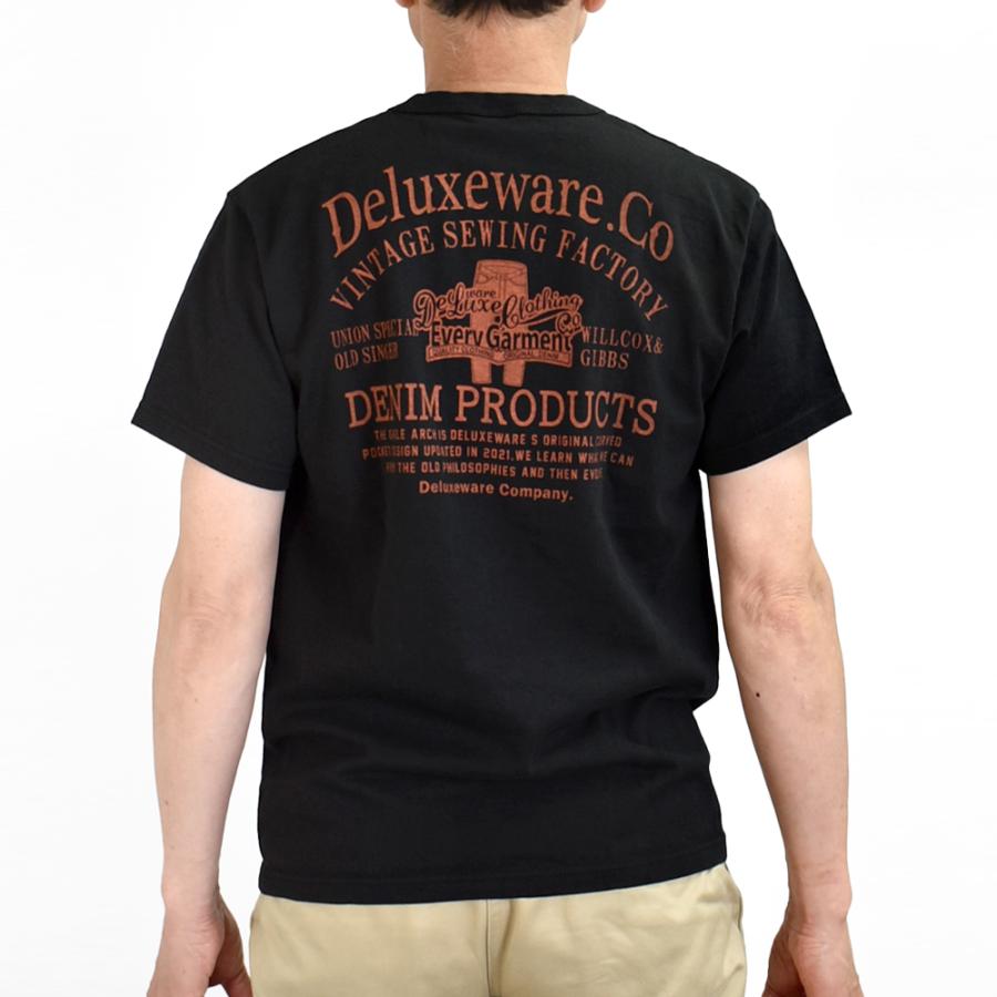 DELUXEWARE（デラックスウエア） DELUXEWARE tシャツ 半袖プリントT 