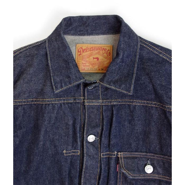 Deluxeware DX401XX デニムジャケット Gジャン 1stモデル DELUXEWARE（デラックスウエア） DX401XX-1stデニムジャケット
