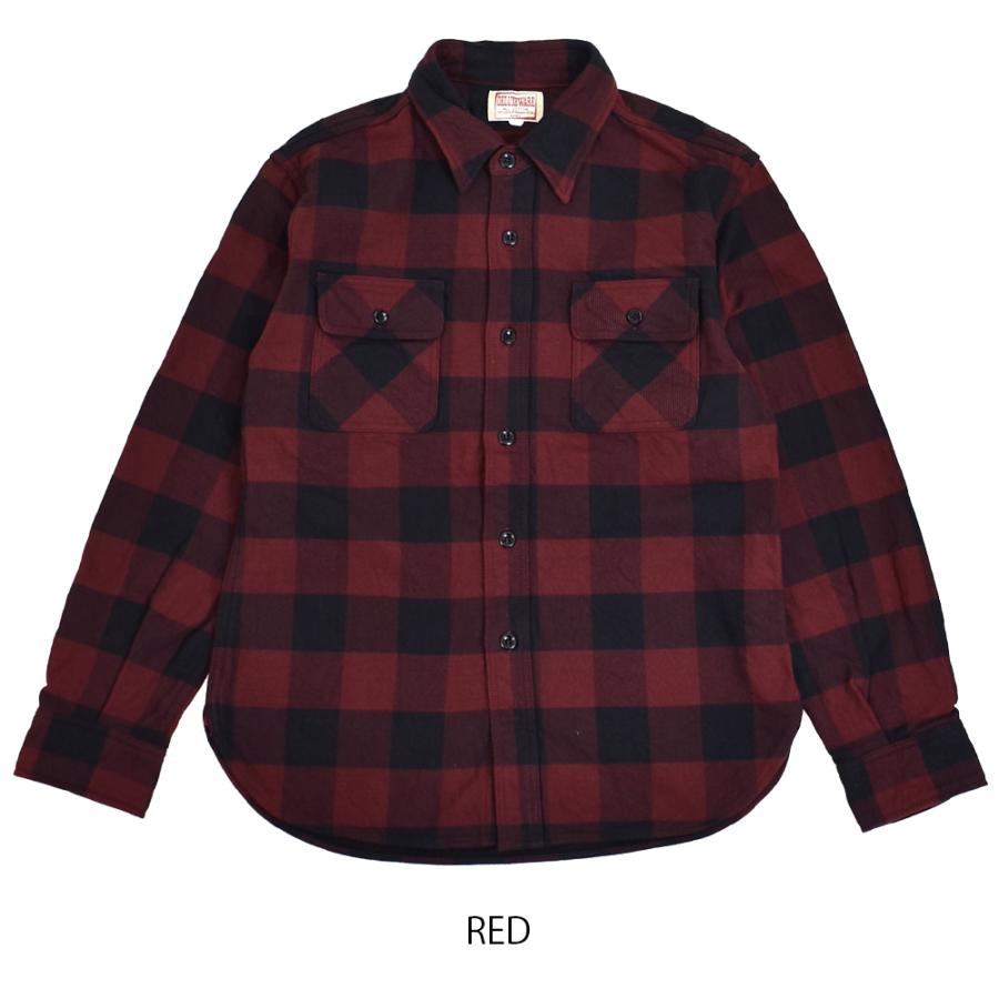 DELUXEWARE デラックスウエア ネルシャツ 50s BUFFALO CHECK DELUXEWARE デラックスウエア ネルシャツ 50s BUFFALO CHECK