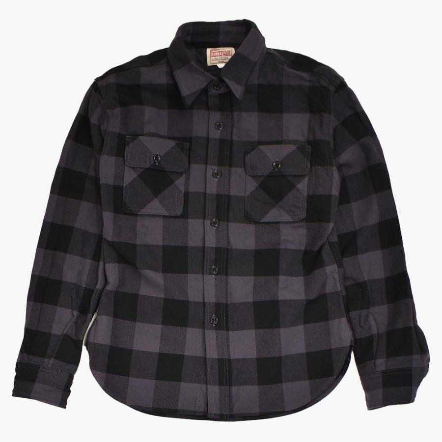 DELUXEWARE デラックスウエア ネルシャツ 50s BUFFALO CHECK