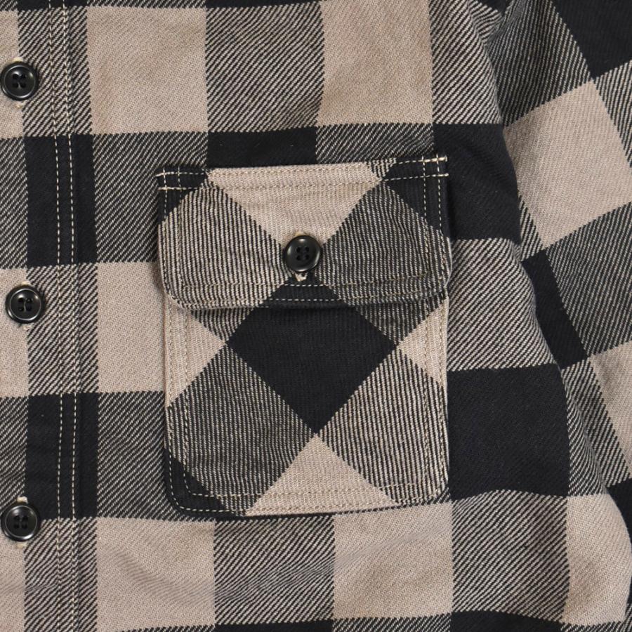 DELUXEWARE（デラックスウエア） ネルシャツ 50s BUFFALO CHECK 長袖