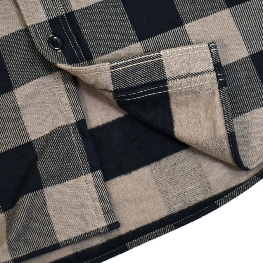 DELUXEWARE（デラックスウエア） ネルシャツ 50s BUFFALO CHECK 長袖