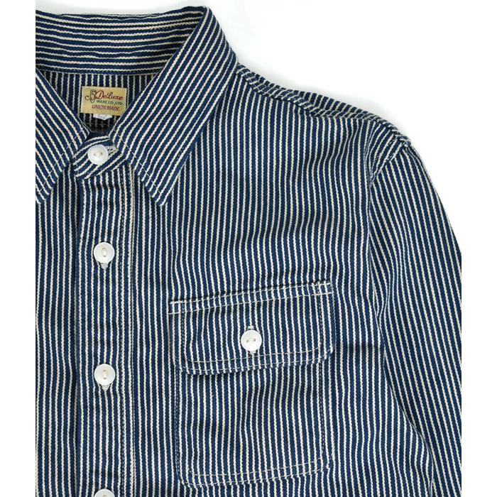 DELUXEWARE（デラックスウエア） ネルシャツ 長袖シャツ HICKORY NEL