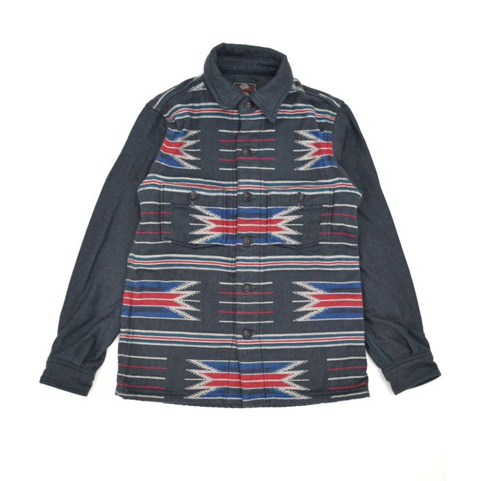 DELUXEWARE（デラックスウエア） ネルシャツ 長袖シャツ 1940s NATIVE