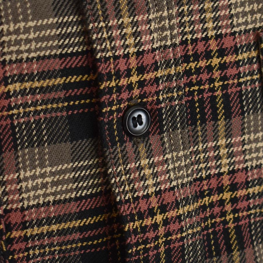 DELUXEWARE（デラックスウエア） シャツ MULTCH CHECK NEL 長袖