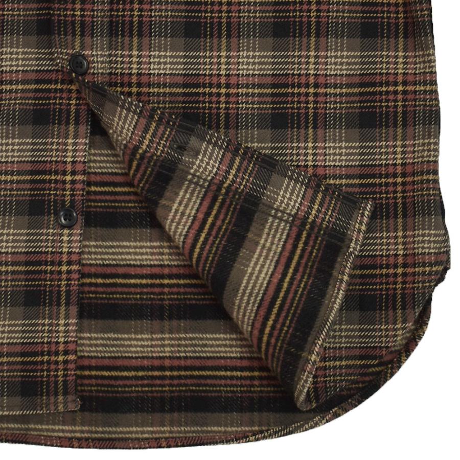 DELUXEWARE（デラックスウエア） シャツ MULTCH CHECK NEL 長袖
