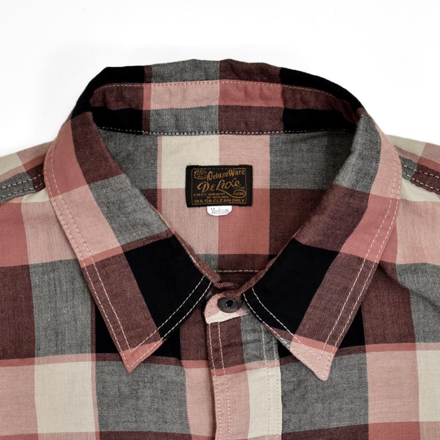 DELUXEWARE（デラックスウエア） シャツ 50s CHECK PATTERN 長袖