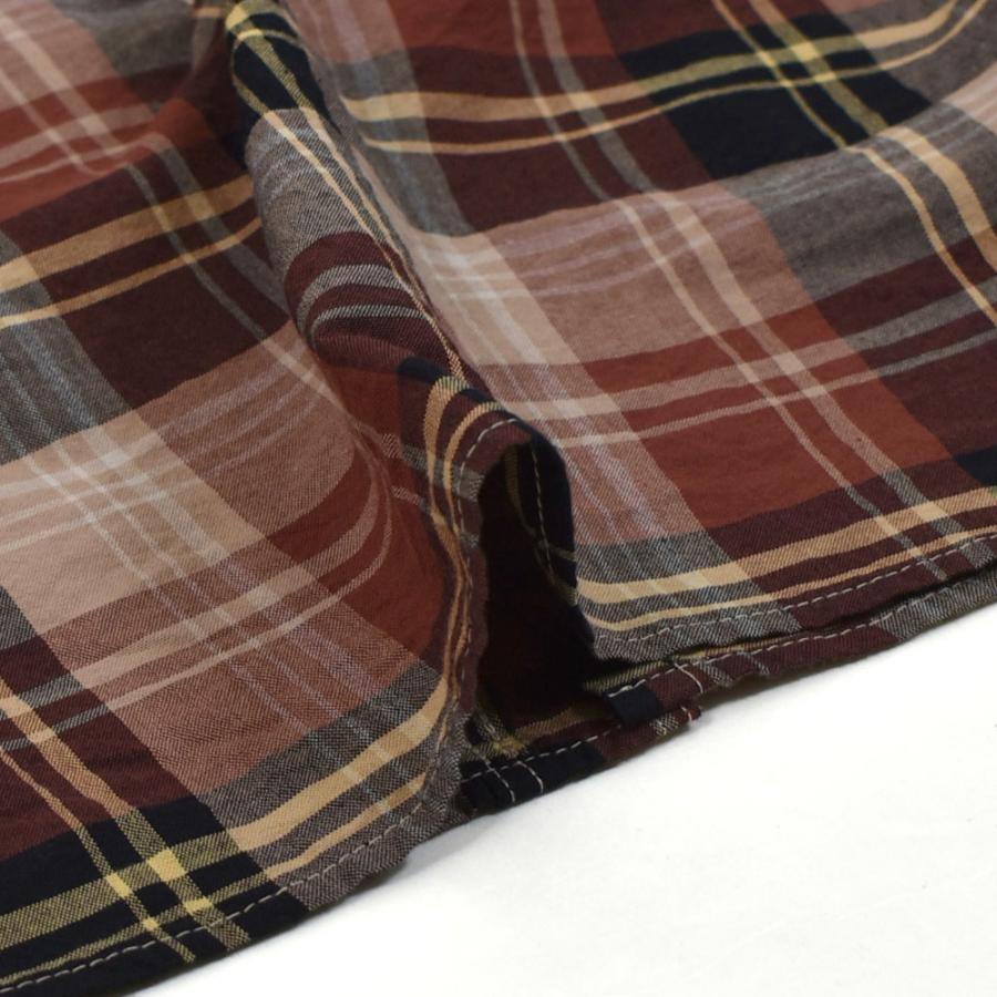 DELUXEWARE（デラックスウエア） シャツ VINTAGE RED CHECK 長袖