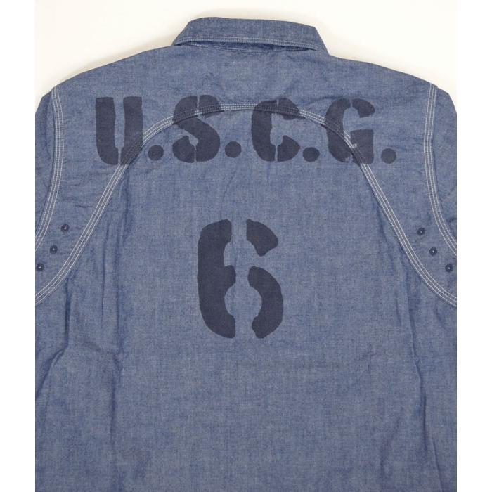 フリーホイーラーズ FREEWHEELERS 長袖シャツ -U.S.COAST GUARD フリーホイーラーズ FREEWHEELERS 長袖シャツ -U.S.COAST GUARD