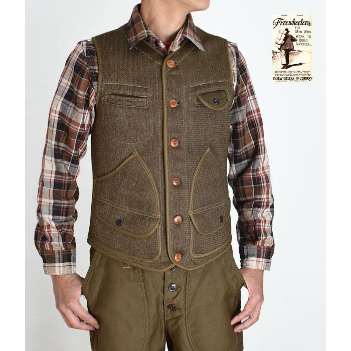 早割クーポン メンズ ベスト フリーホイーラーズ Freewheelers Bridgeport Vest ビーチクロス Frw トップジミー ヤフー店 通販 Yahoo ショッピング 全ての Wjhni Com