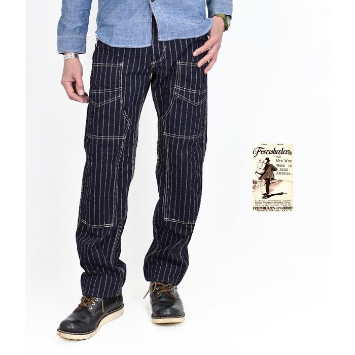 メンズ ワークパンツ フリーホイーラーズ(FREEWHEELERS) “デリックマン” オーバーオールズ NAVY/NATIVE PATTERN STRIPE ダブルニー 2032010 :frw-2032010:トップジミー ヤフー店 - 通販 - Yahoo!ショッピング メンズ ワークパンツ フリーホイーラーズ(FREEWHEELERS) “デリックマン” オーバーオールズ NAVY/NATIVE PATTERN STRIPE ダブルニー 2032010 :frw-2032010:トップジミー ヤフー店 - 通販 - Yahoo!ショッピング