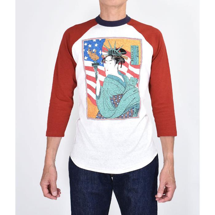 フリーホイーラーズ FREEWHEELERS 8分袖tシャツ Japanese フリーホイーラーズ FREEWHEELERS 8分袖tシャツ Japanese