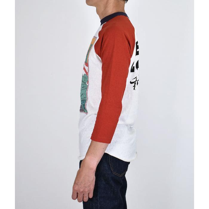フリーホイーラーズ FREEWHEELERS 8分袖tシャツ Japanese フリーホイーラーズ FREEWHEELERS 8分袖tシャツ Japanese
