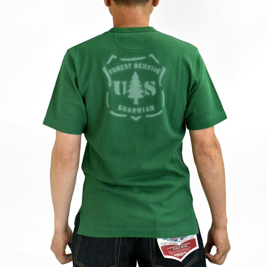 フリーホイーラーズ（FREEWHEELERS） 半袖tシャツ -U.S.FOREST SERVICE