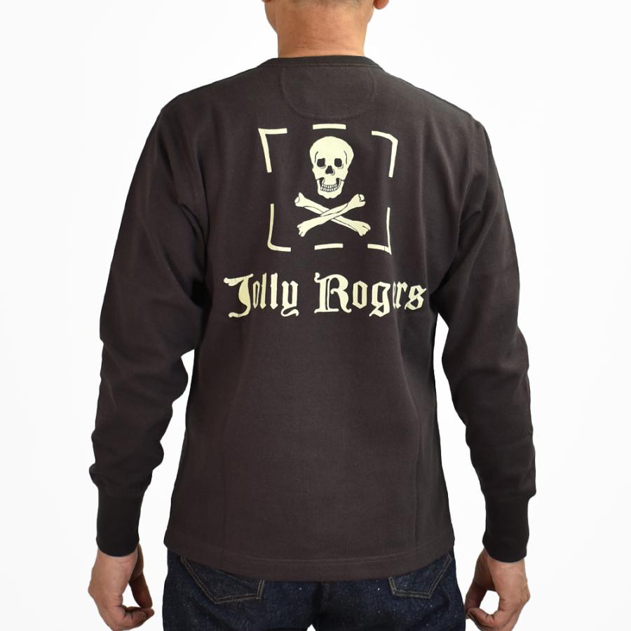 フリーホイーラーズ FREEWHEELERS 長袖tシャツ U.S.NAVY Jolly Rogers 