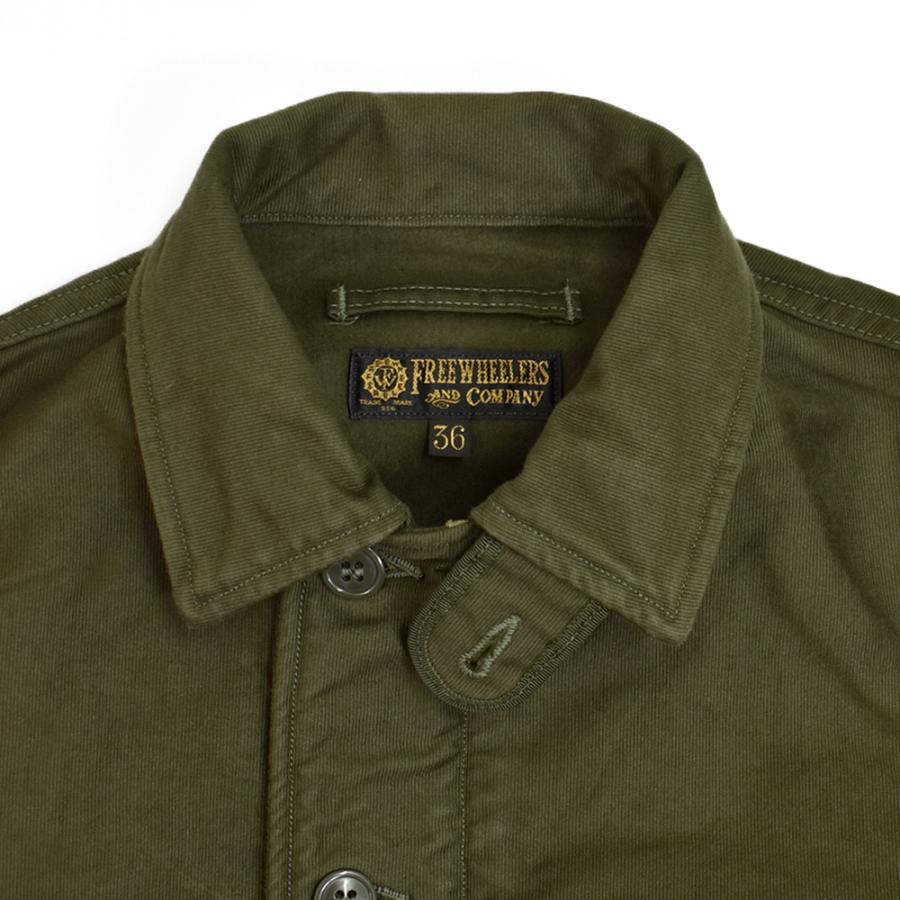 ジャケット・アウター FREEWHEELERS CIVILIAN MILITARY DECK JKT Freewheelers Deck Worker Jacket – BROGUE