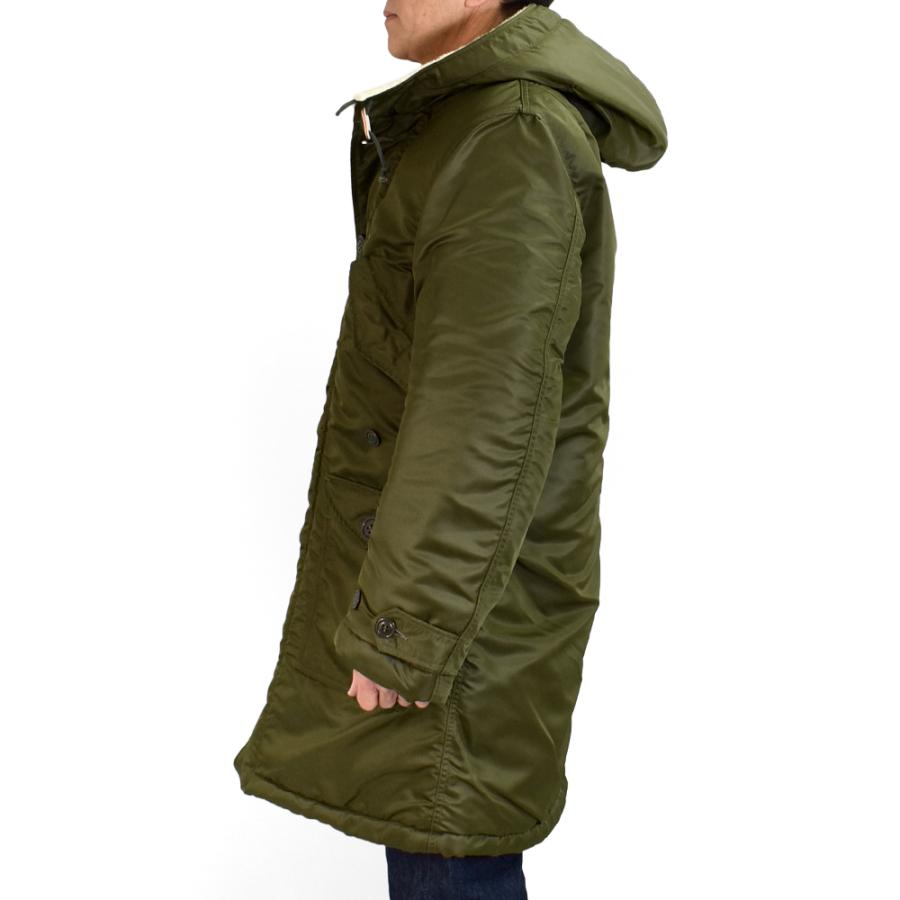 フリーホイーラーズ FREEWHEELERS ジャケット M-1949 COAT AIR CREW HEAVY ATTACHED HOOD ミリタリージャケット アウター コート 2531007の画像