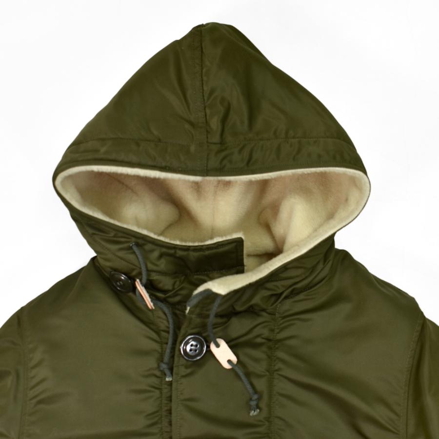 フリーホイーラーズ FREEWHEELERS ジャケット M-1949 COAT AIR CREW HEAVY ATTACHED HOOD ミリタリージャケット アウター コート 2531007の画像