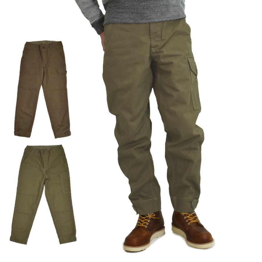 フリーホイーラーズ（FREEWHEELERS） パンツ AVIATORS' TROUSERS RED