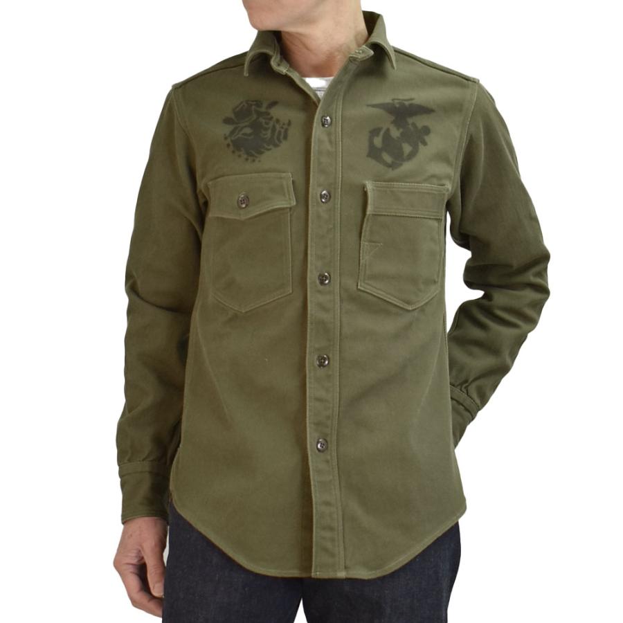 フリーホイーラーズ（FREEWHEELERS） シャツ 1944 U.S.M.C Marine