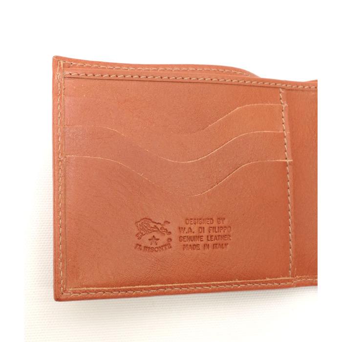 IL BISONTE（イルビゾンテ） 財布 二つ折り 2つ折りレザーウォレット