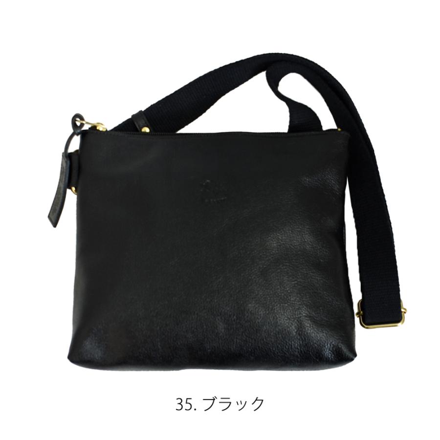 IL BISONTE イルビゾンテ　ブラックレザーショルダーバッグ ショルダーバッグ | クロスボディ & ショルダーバッグ | バッグ