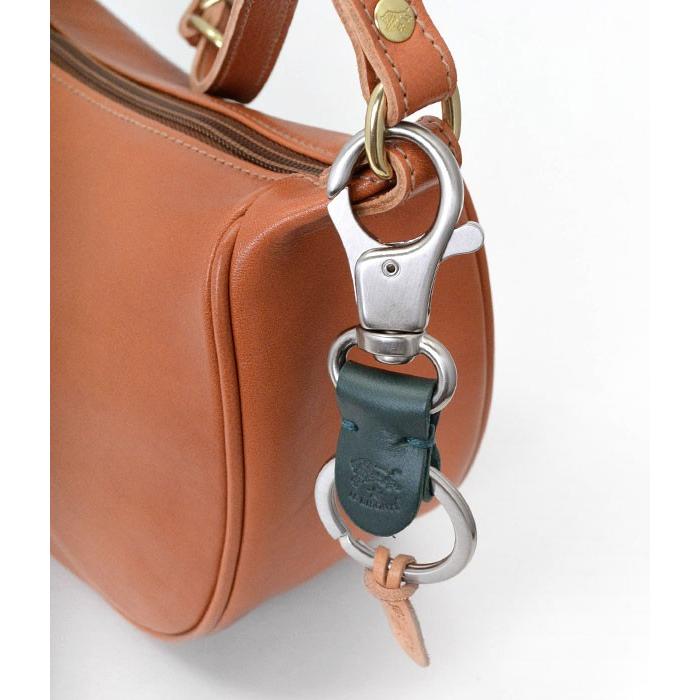 IL BISONTE（イルビゾンテ） キーホルダー レザーフックキーホルダー