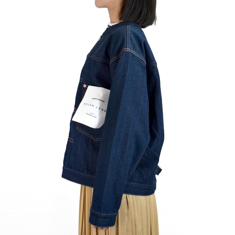 Kelen（ケレン） デニムジャケット BRENDA BIG TRUCKER JACKET