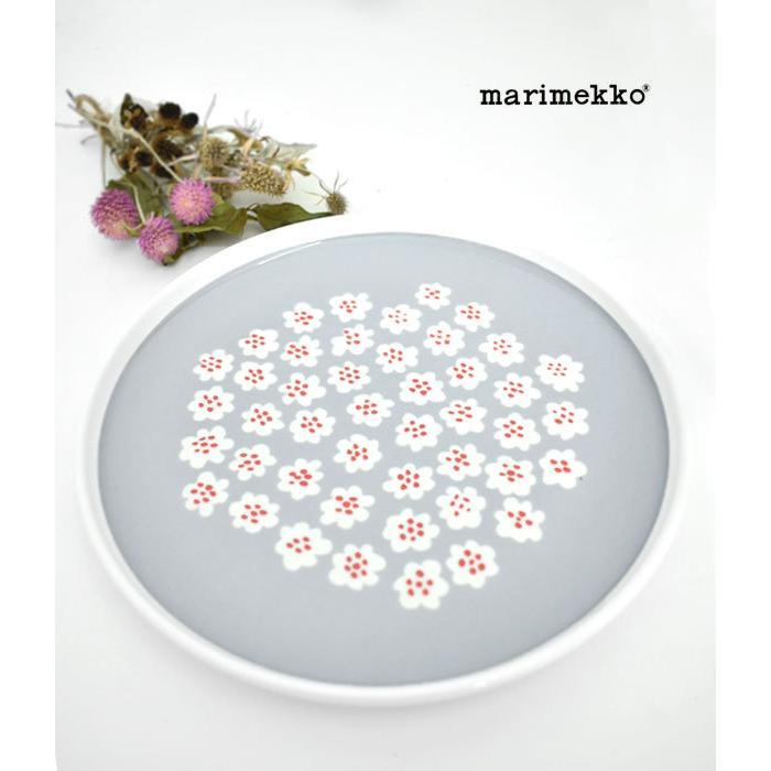 食器 マリメッコ Marimekko 日本限定 プケッティ プレート グレー レッド Puketti Plate cm 皿 プレート 529 4 Mar 529 4 トップジミー ヤフー店 通販 Yahoo ショッピング