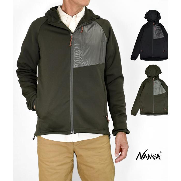 NANGA（ナンガ） パーカー コーデュラフリースジップパーカ CORDURA