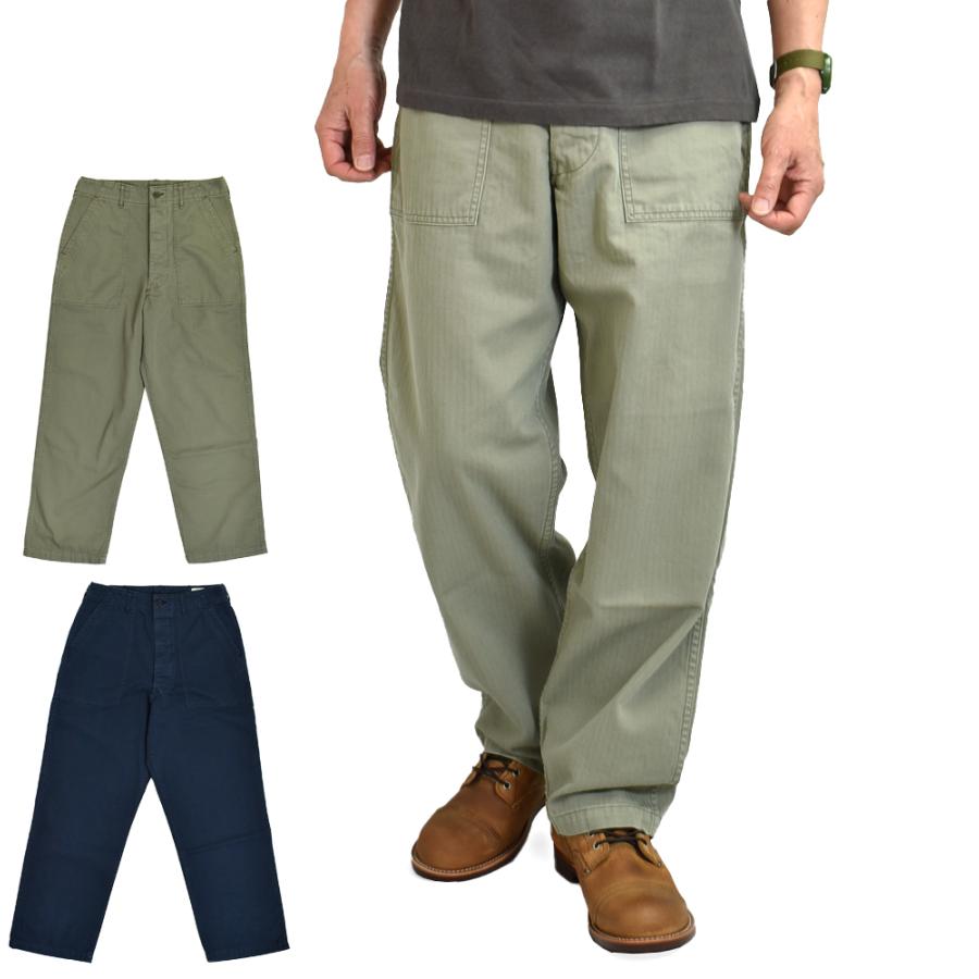 パンツ orSlow SUMMER FATIGUE PANTS 楽天市場】【orslow】HERRINGBONE SUMMER FATIGUE PANTS Button