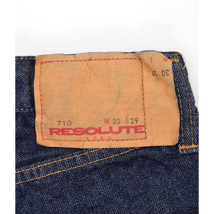 RESOLUTE リゾルト 710 66モデル デニムパンツ ワンウォッシュ RESOLUTE リゾルト 710 66モデル デニムパンツ ワンウォッシュ