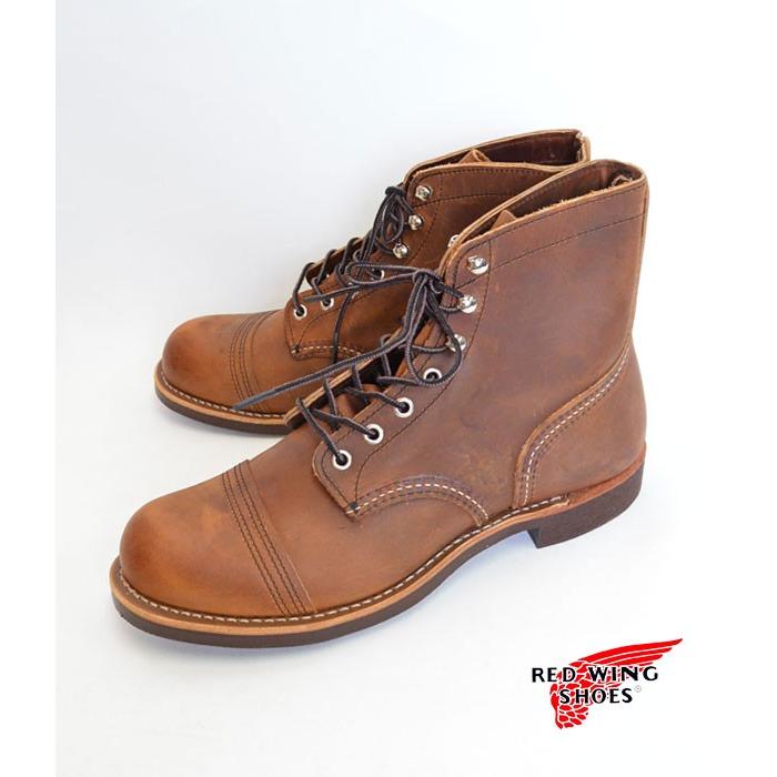 メンズ ブーツ レッドウィング Red Wing アイアンレンジブーツ カッパー ラフ タフ 8085 Rew 8085 トップジミー ヤフー店 通販 Yahoo ショッピング