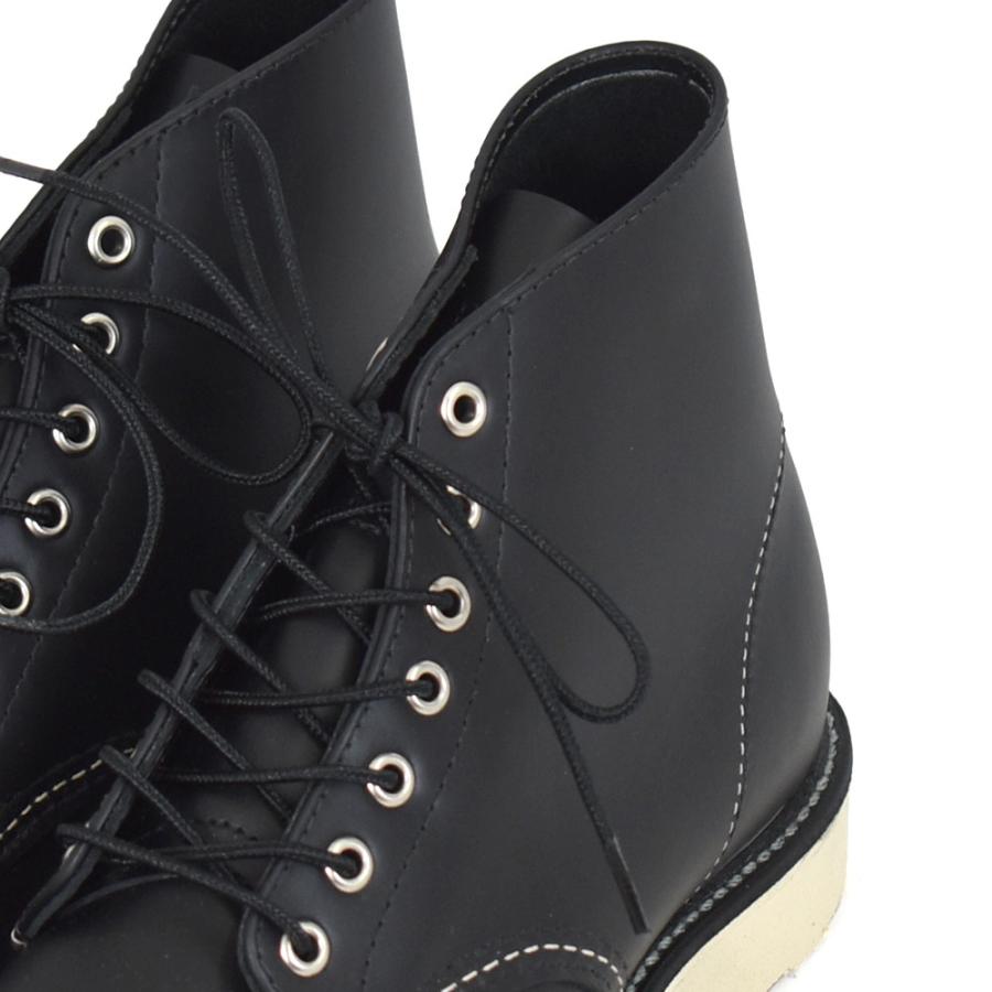 み★レッドウイング★美品★8165 レザー ハイカットブーツ ブラック 6-inch Classic Round | レッドウィング オフィシャルサイト