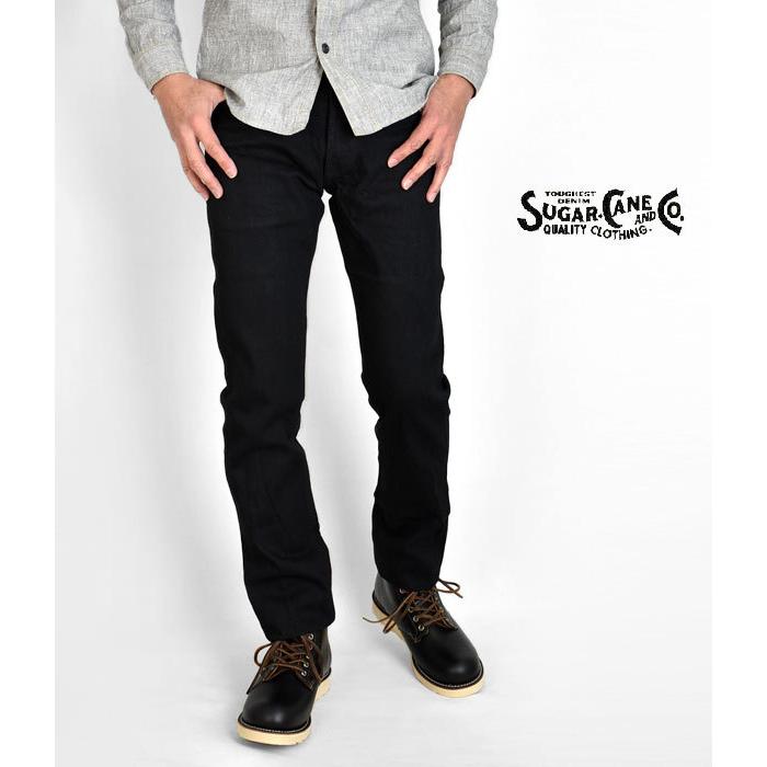 メンズ ブラックデニムパンツ シュガーケーン Sugarcane 13oz Black Denim Type Iii Slim Fit Sc Sug Sc トップジミー ヤフー店 通販 Yahoo ショッピング