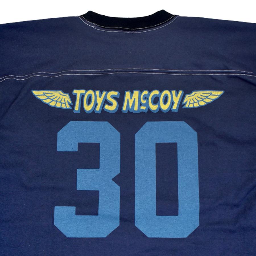 30’s Football Shirt フットボールシャツ　マルチカラー TOYS McCOY（トイズマッコイ） TOYS McCOY tシャツ SNOOPY FOOTBALL