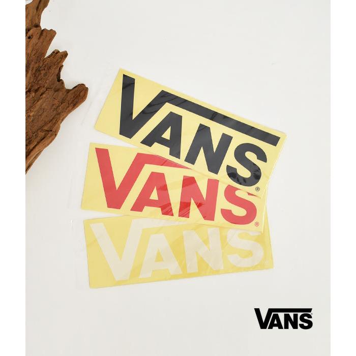 バンズ ヴァンズ VANS ステッカー FLV LOGO STICKER(大) シール VANS002 メール便発送対応可能｜topjimmy