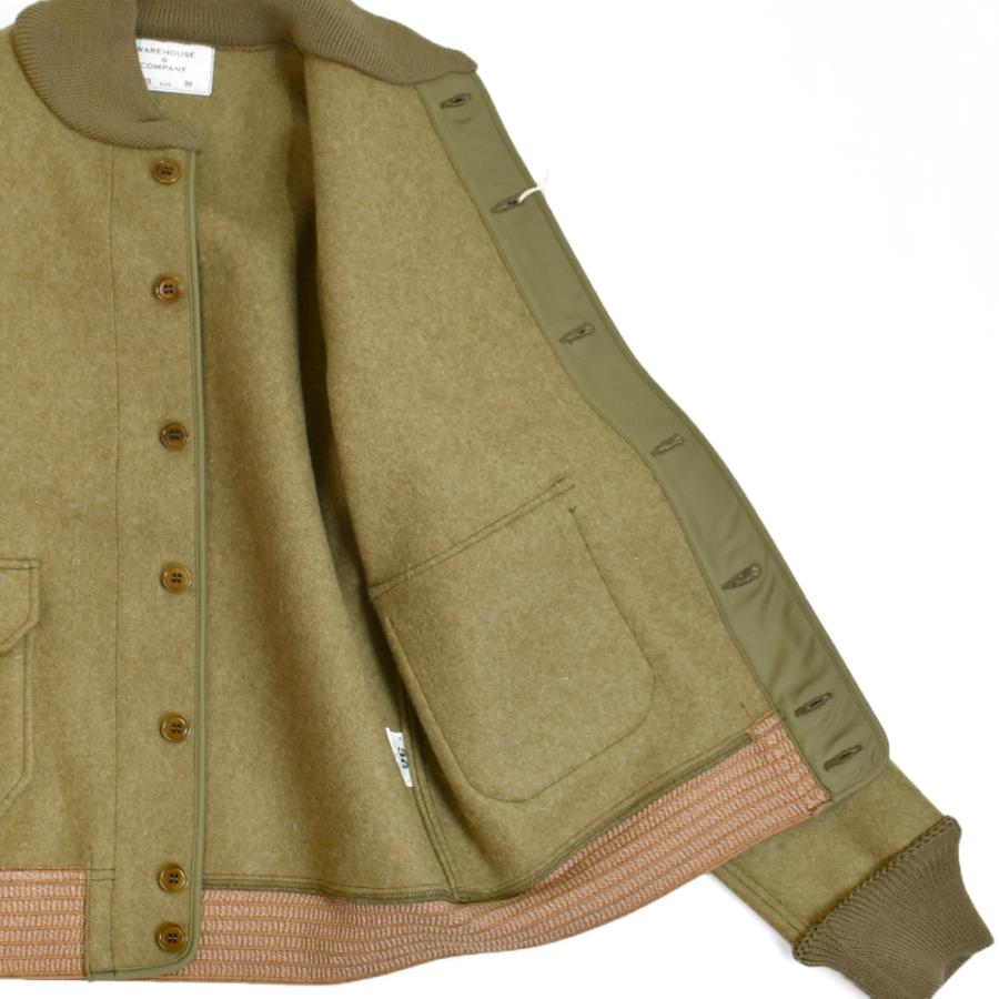WAREHOUSE ウエアハウス ジャケット Lot 2233 A-1 STYLE WOOL WAREHOUSE ウエアハウス ジャケット Lot 2233 A-1 STYLE WOOL