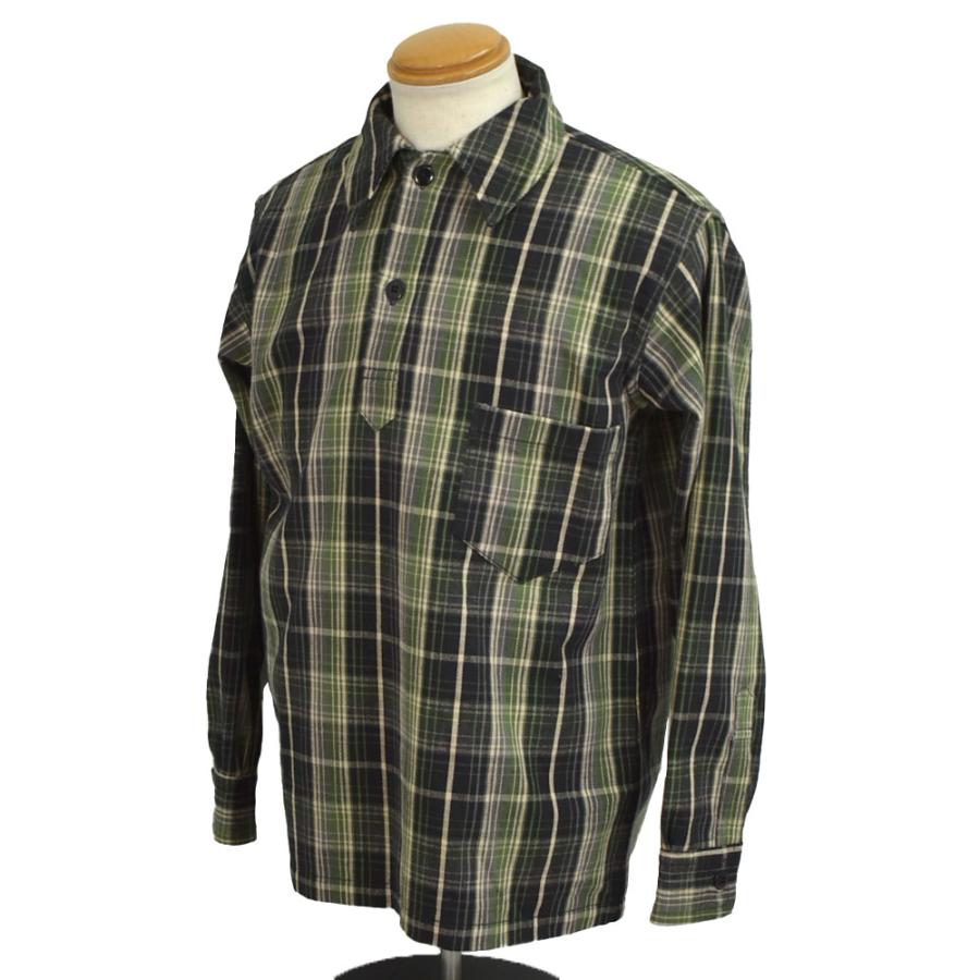 【新品】ウエアハウス LOT3063 プルオーバーネル　30周年　グリーン　42 新品】ウエアハウス LOT3063 プルオーバーネル 30周年 グリーン 42