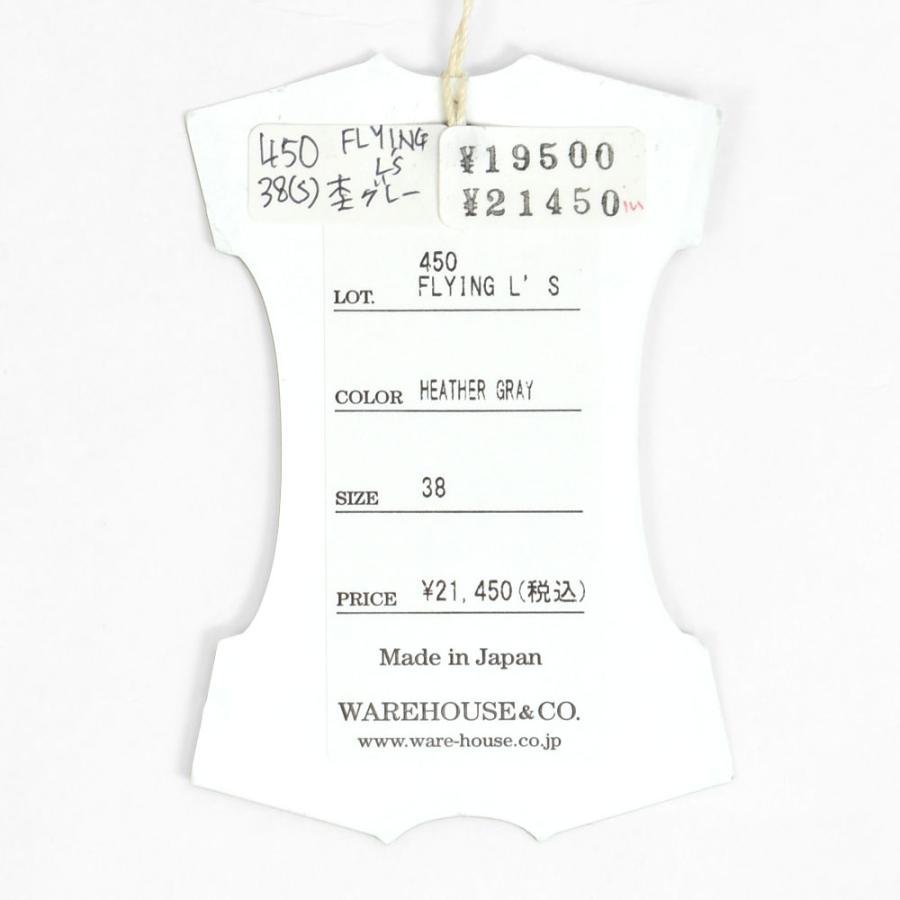 WAREHOUSE ウエアハウス 長袖スウェット 2本針フード FLYING L'S WAREHOUSE ウエアハウス 長袖スウェット 2本針フード FLYING L'S