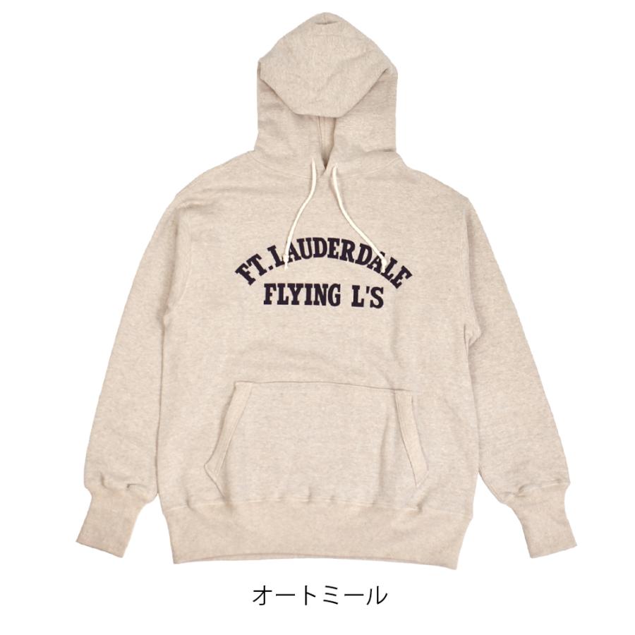 WAREHOUSE ウエアハウス 長袖スウェット 2本針フード FLYING L'S WAREHOUSE ウエアハウス 長袖スウェット 2本針フード FLYING L'S