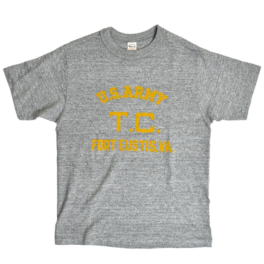 WAREHOUSE Lot 4601「O.V.A.」フロッキープリントTシャツ WAREHOUSE ウエアハウス tシャツ Lot 4601 FORT EUSTIS 半袖