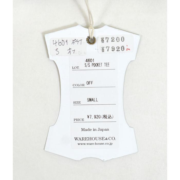 WAREHOUSE（ウエアハウス） WAREHOUSE tシャツ Lot 4601 ポケットT