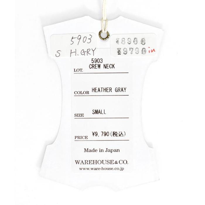 WAREHOUSE（ウエアハウス） WAREHOUSE tシャツ Lot 5903 4本針クルー