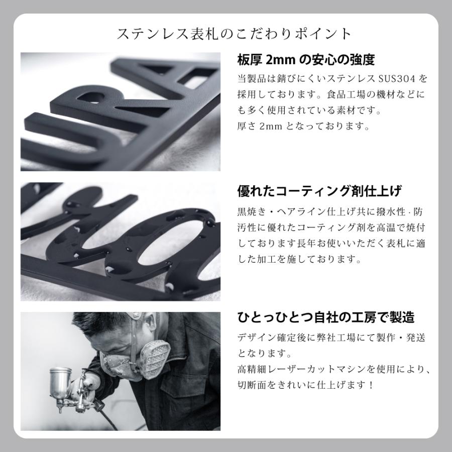 公式ストア Topkanban 表札 ステンレス 切り文字 おしゃれな漢字におしゃれなローマ字 サイズ調整も無料のステンレス表札 おしゃれ 風水 Gs Pl Stlsudb Bs Discoversvg Com